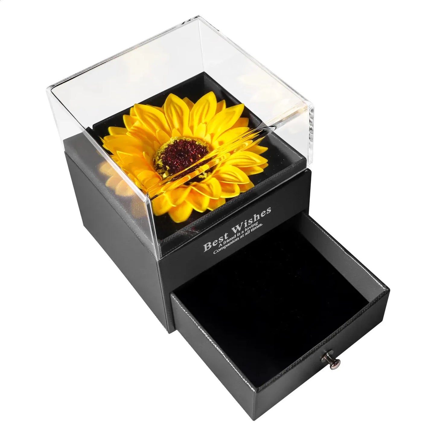 Caja de Regalo de Girasol