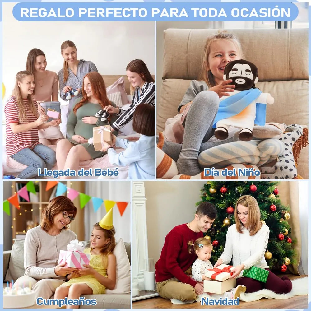 Peluche Jesús en Casa | Calma el alma y fortalece el espíritu.