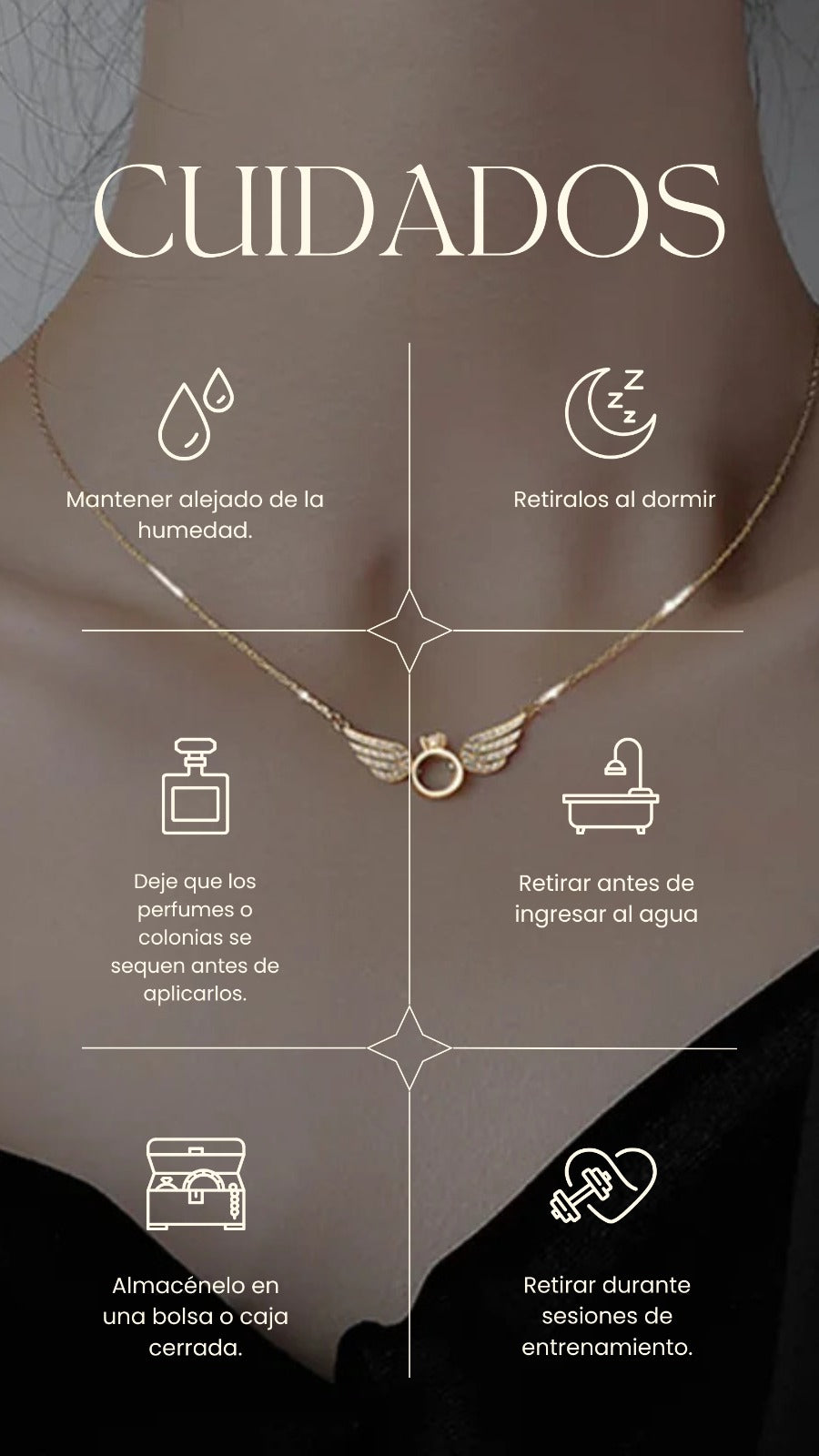 Combo Collar y Anillo de Girasol con Caja de Regalo 🎀