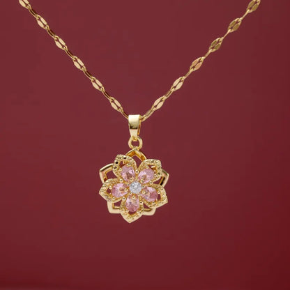 Combo Valiente y Radiante: Collar de Mulán + Pendientes de Corazón especiales