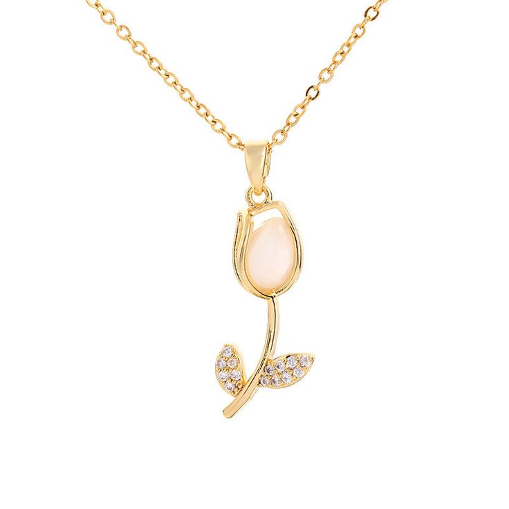 Collar de Tulipán 🌷+Caja de Regalo 🎁