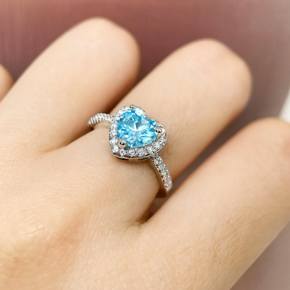 Anillo de Promesa | Talla ajustable+ Caja de regalo