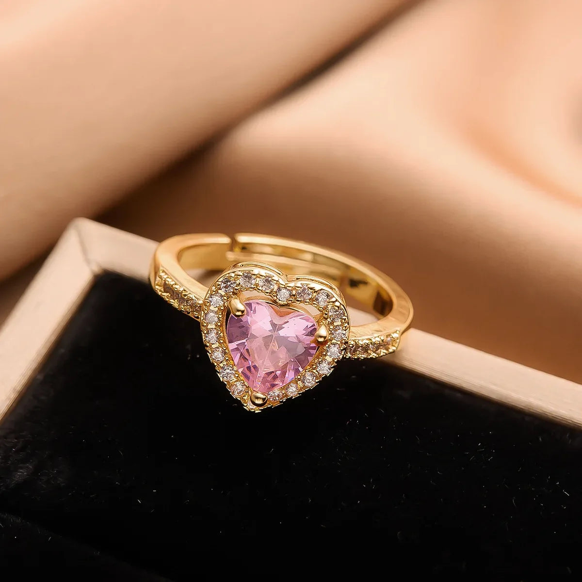 Anillo de Promesa | Talla ajustable+ Caja de regalo