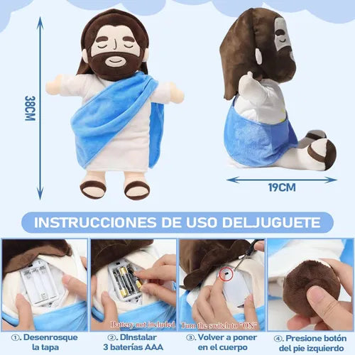Peluche Jesús en Casa | Calma el alma y fortalece el espíritu.