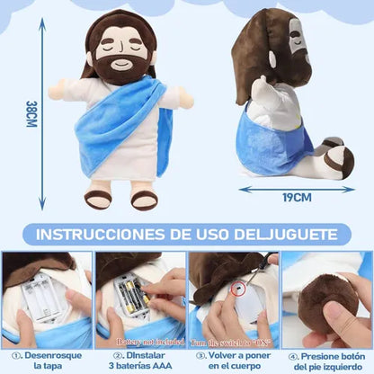Peluche Jesús en Casa | Calma el alma y fortalece el espíritu.