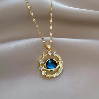 Saturno Glow- Collar de SATURNO + Caja de Regalo.
