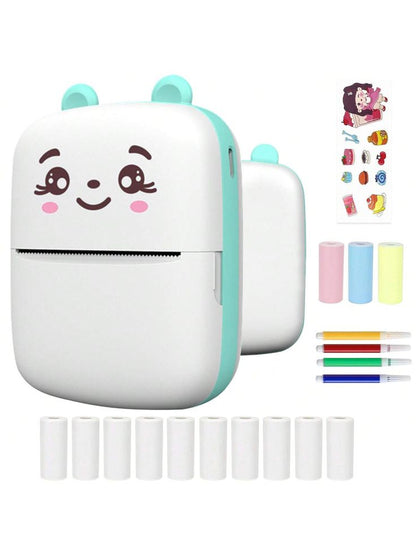 Mini Impresora Térmica 3x1 (Incluye papel y marcadores)